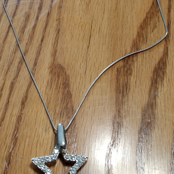 Sterling and cubic zirconia necklace - Picture 12 of 12